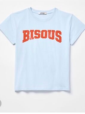 LetLuv XS 'Bisous' Tee